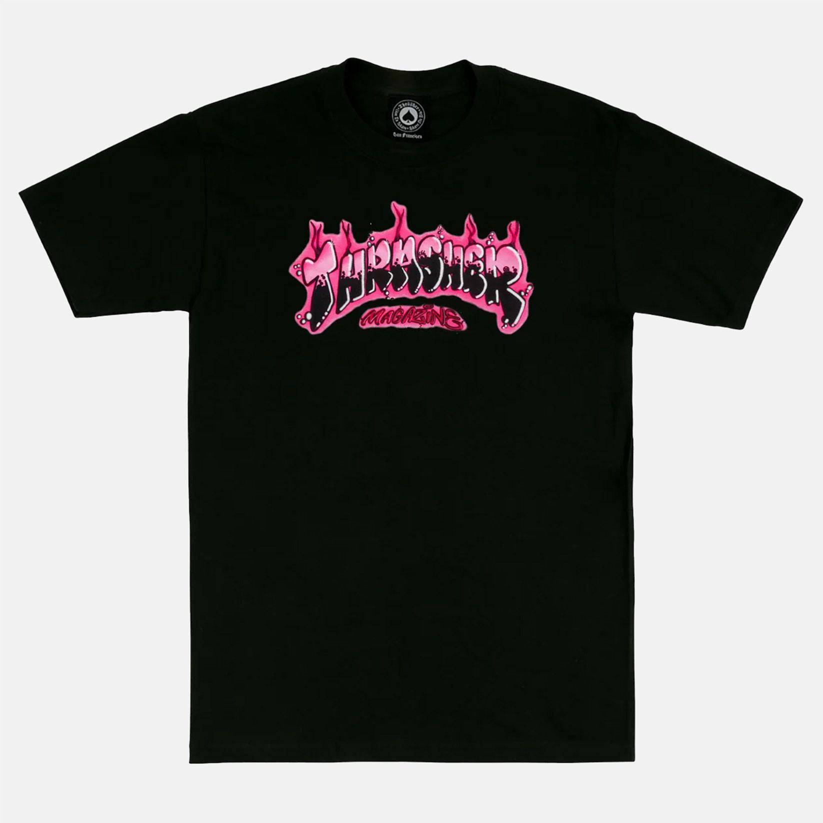 Thrasher Kids Airbrush T-Shirt - Black - Blowout Skateshop