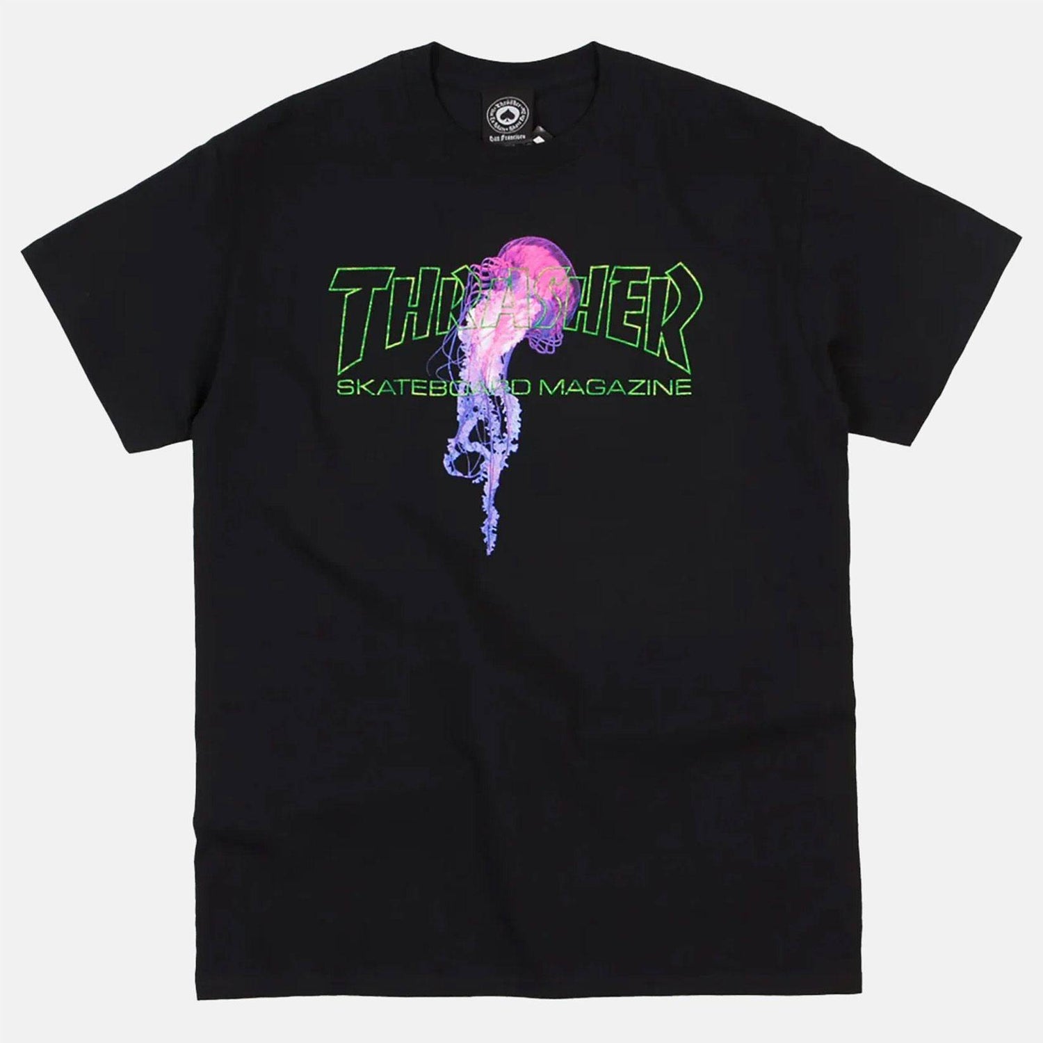 Kids Thrasher Shirt Atlantic Drift - black Bild 1