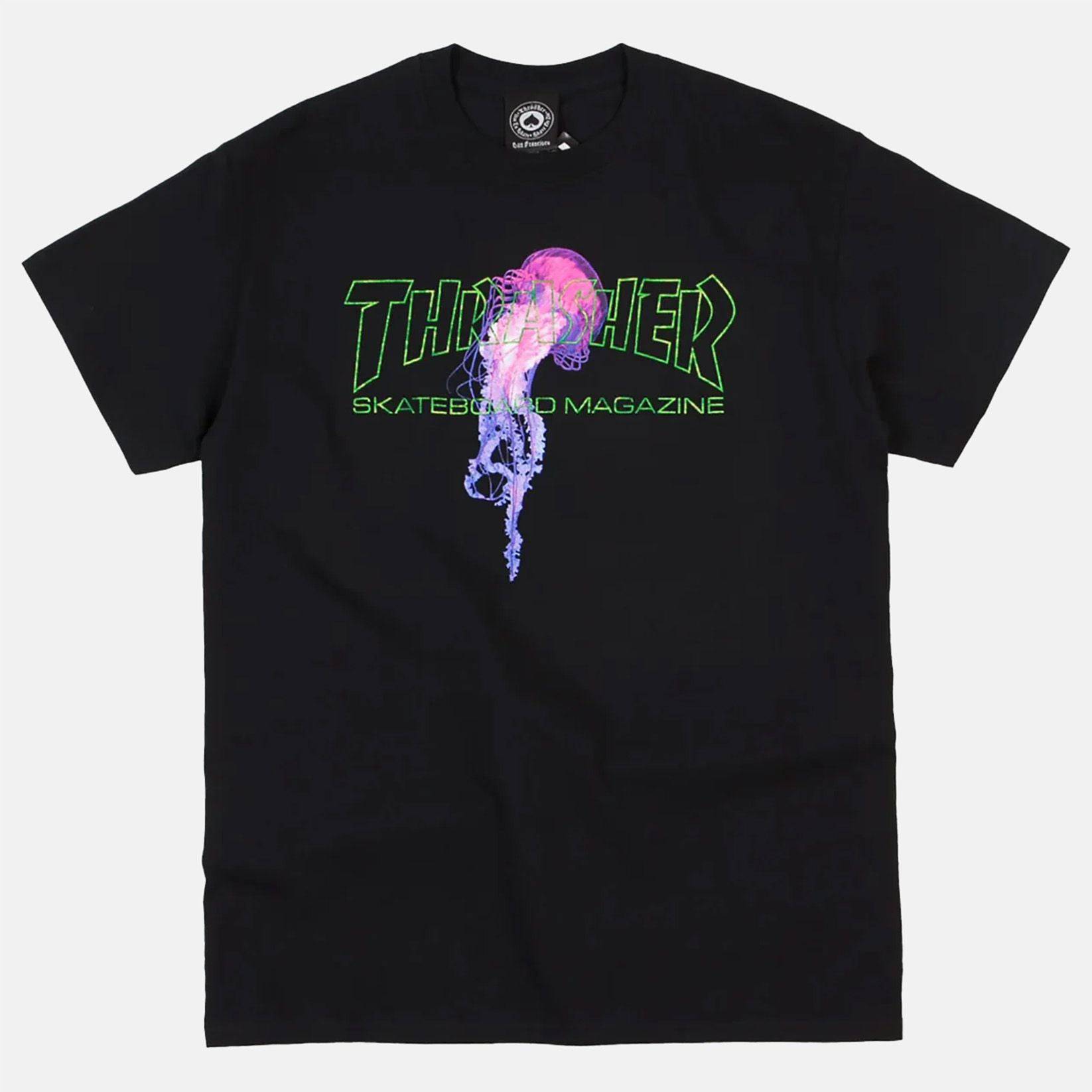 Kids Thrasher Shirt Atlantic Drift - black Bild 1