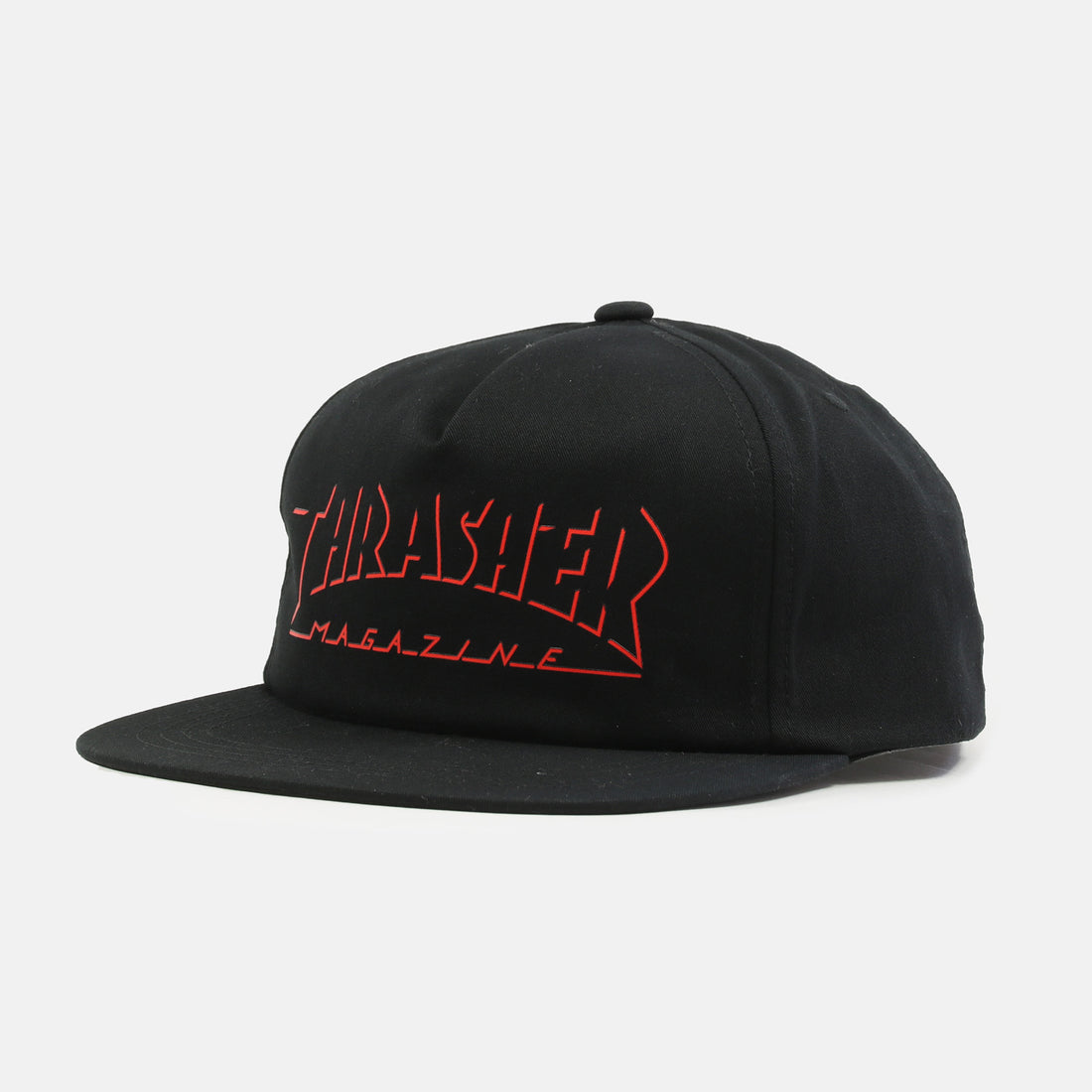 Thrasher Shadow Mag Logo Cap - Black Schwarz Bild 1