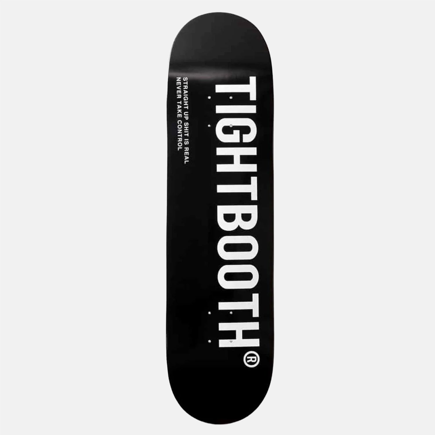 Tightbooth Logo Black 8.25" Deck Schwarz Bild 1