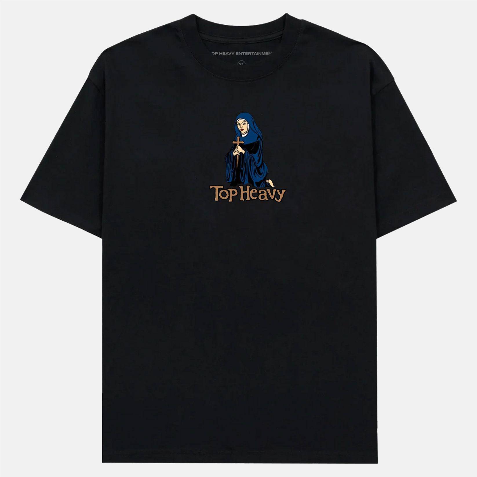 Top Heavy Timeless T-Shirt - Black - Blowout Skateshop