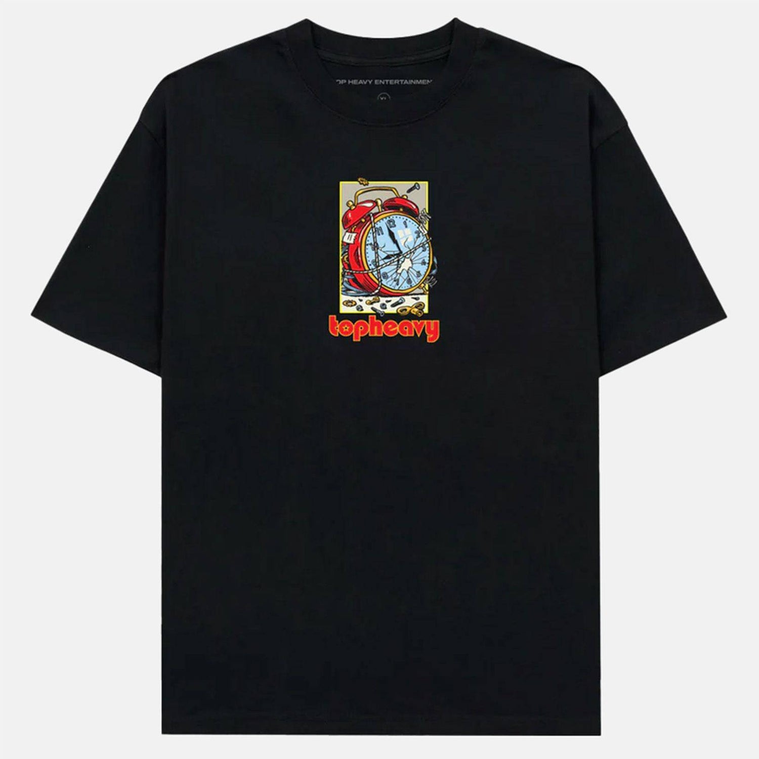 Top Heavy Timeless T-Shirt - Black - Blowout Skateshop