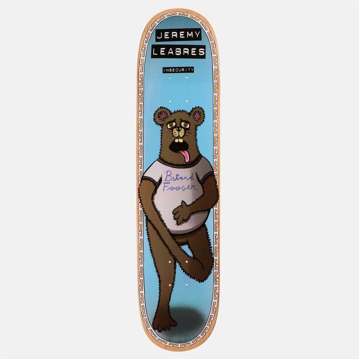 Toy Machine Insecurity Series 8.0 Deck - Blowout Skateshop