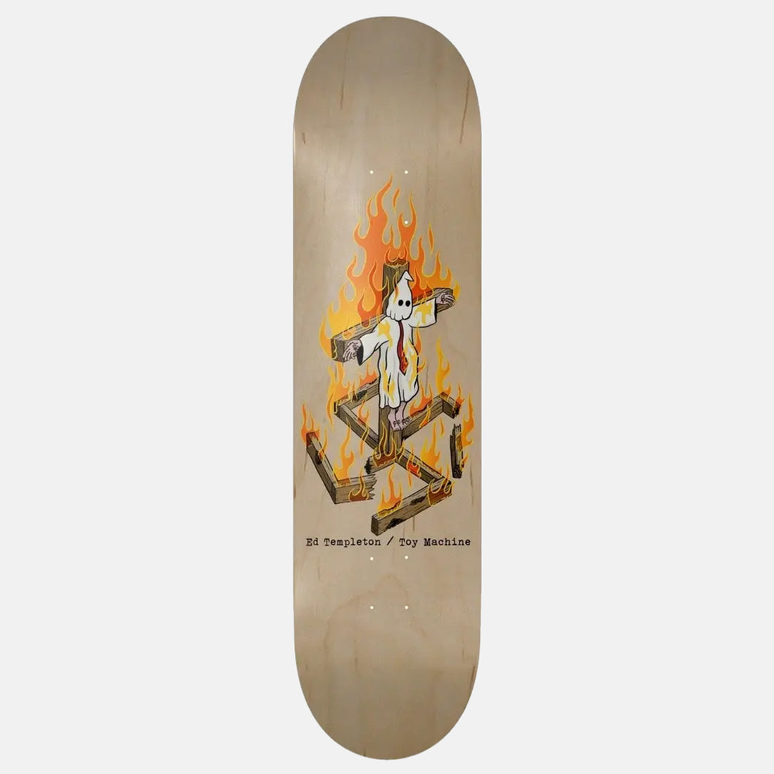 Toy Machine Templeton Charred Cross 8.5 Deck 0 Bild 1