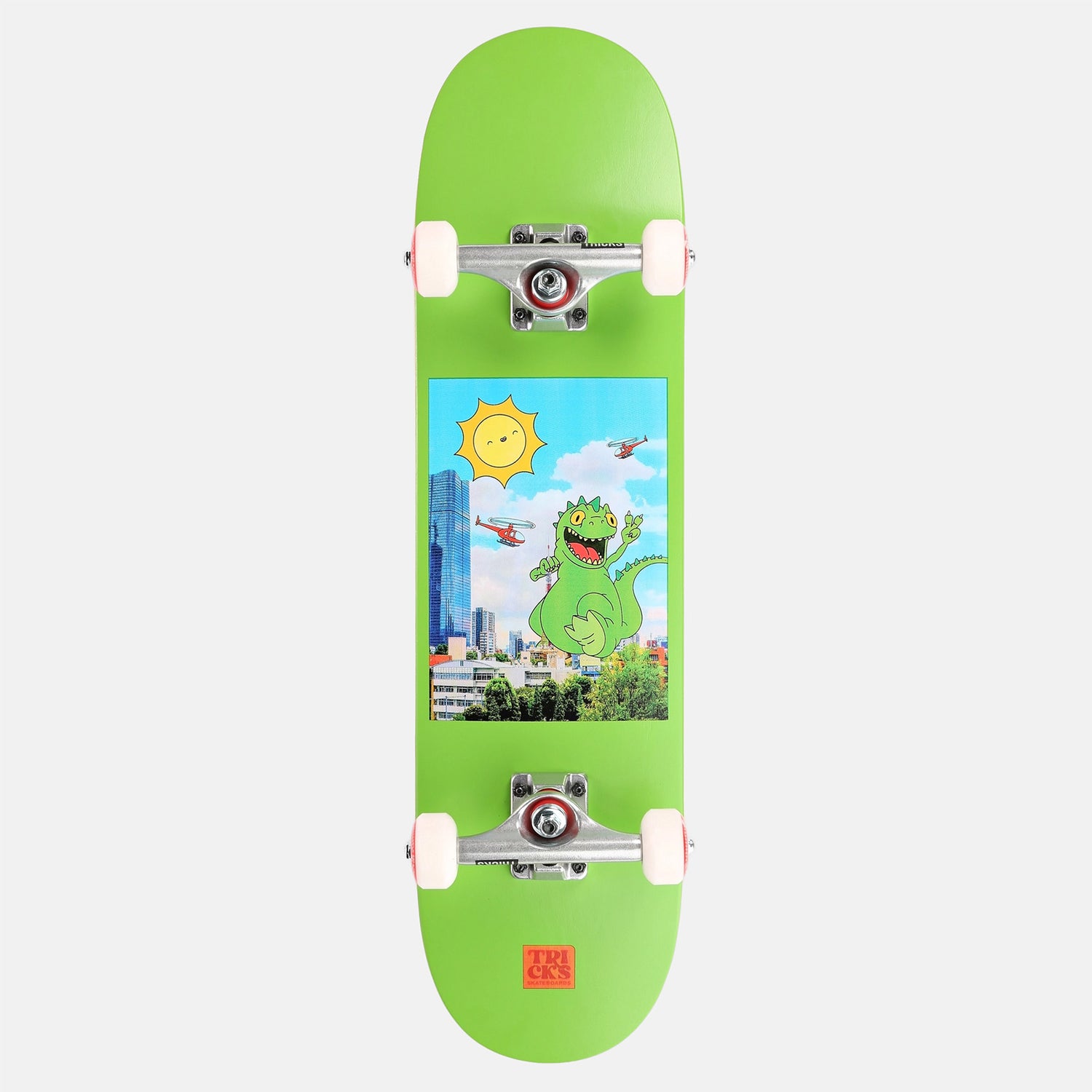 Tricks Tokyo Roar Midi 7.5&quot; Komplettboard Grün Bild 1