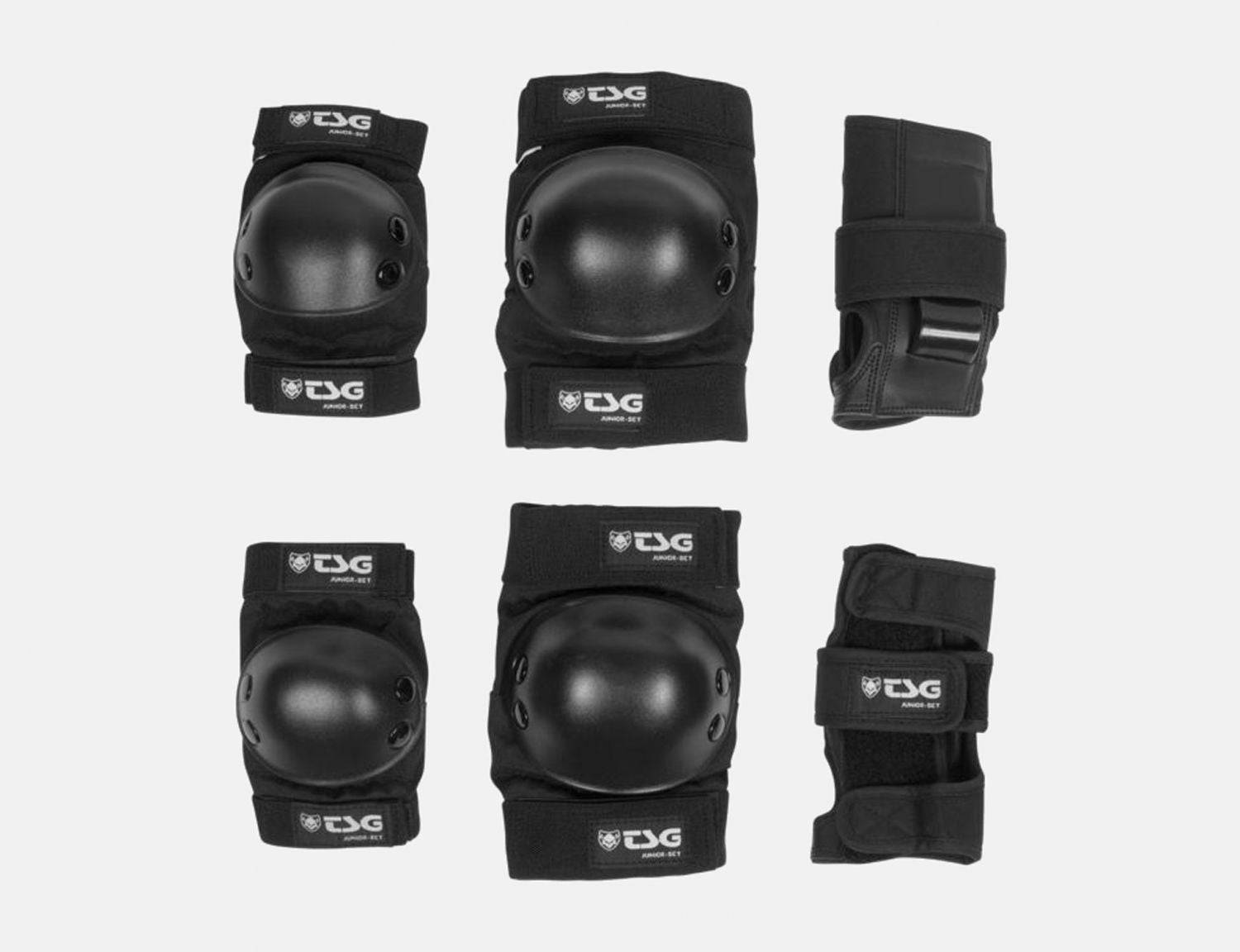 TSG Basic Protection-Set - Black - Blowout Skateshop