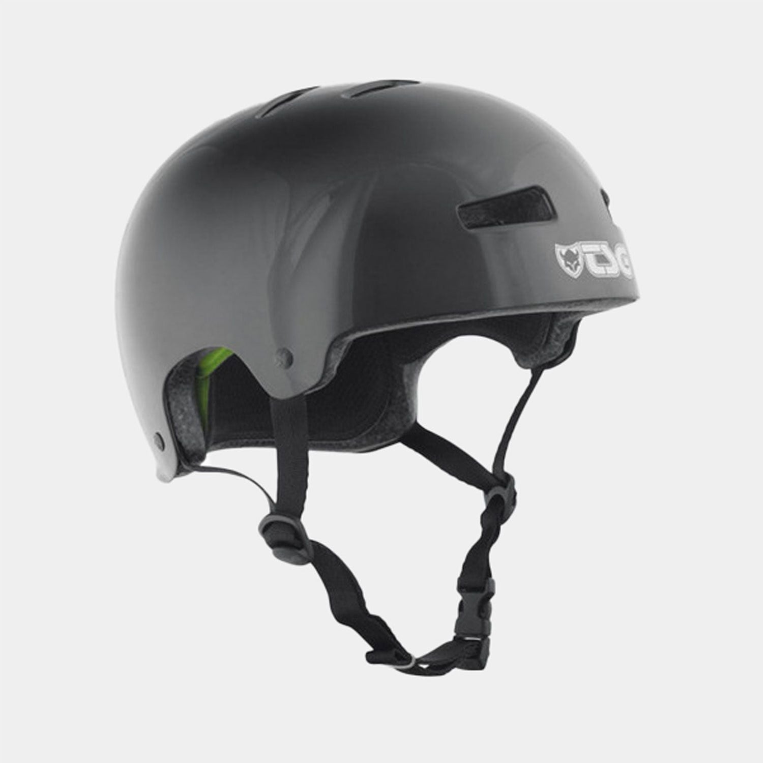 TSG Evolution Solid Colors Helm - Injected Black Schwarz Bild 1