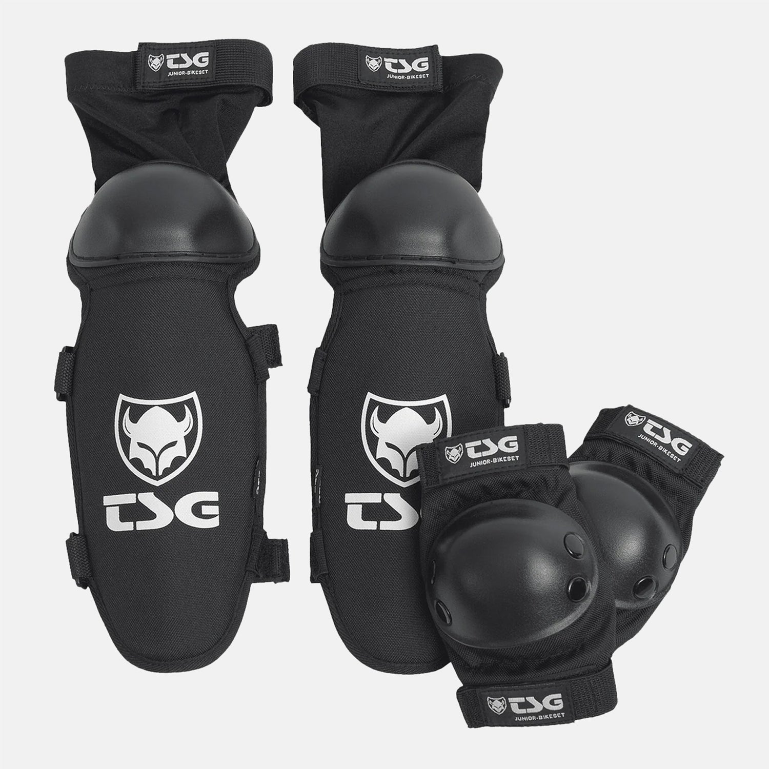 TSG Junior Bike Protection-Set - Black Schwarz Bild 1