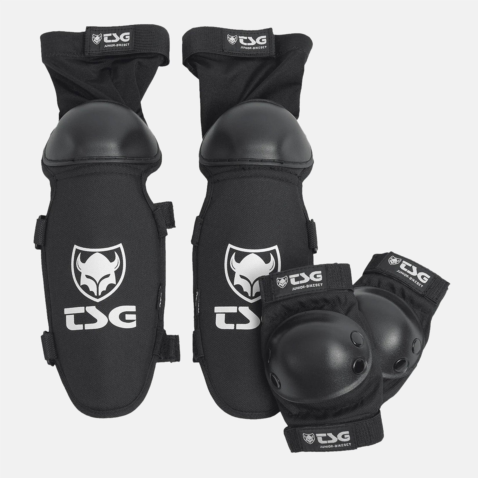TSG Junior Bike Protection-Set - Black Schwarz Bild 1