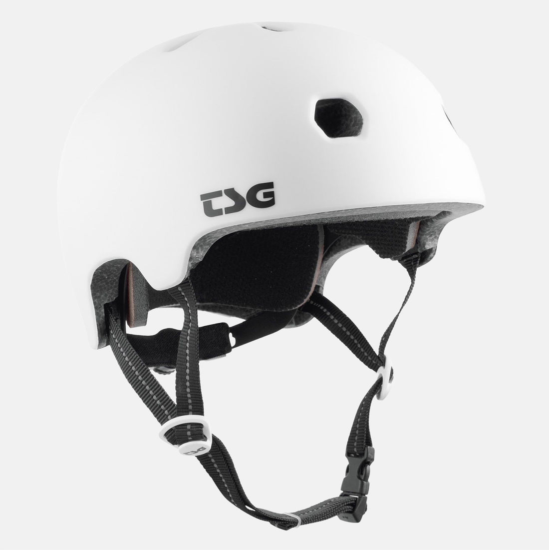 TSG Meta Solid Color Helm - Saint White Weiß Bild 1