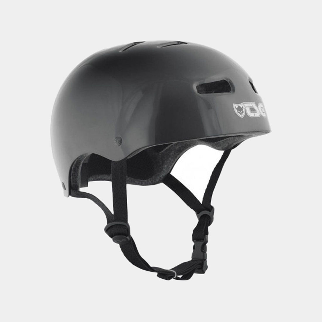 TSG Skate/BMX Solid Color Helm - Injected Black Schwarz Bild 1