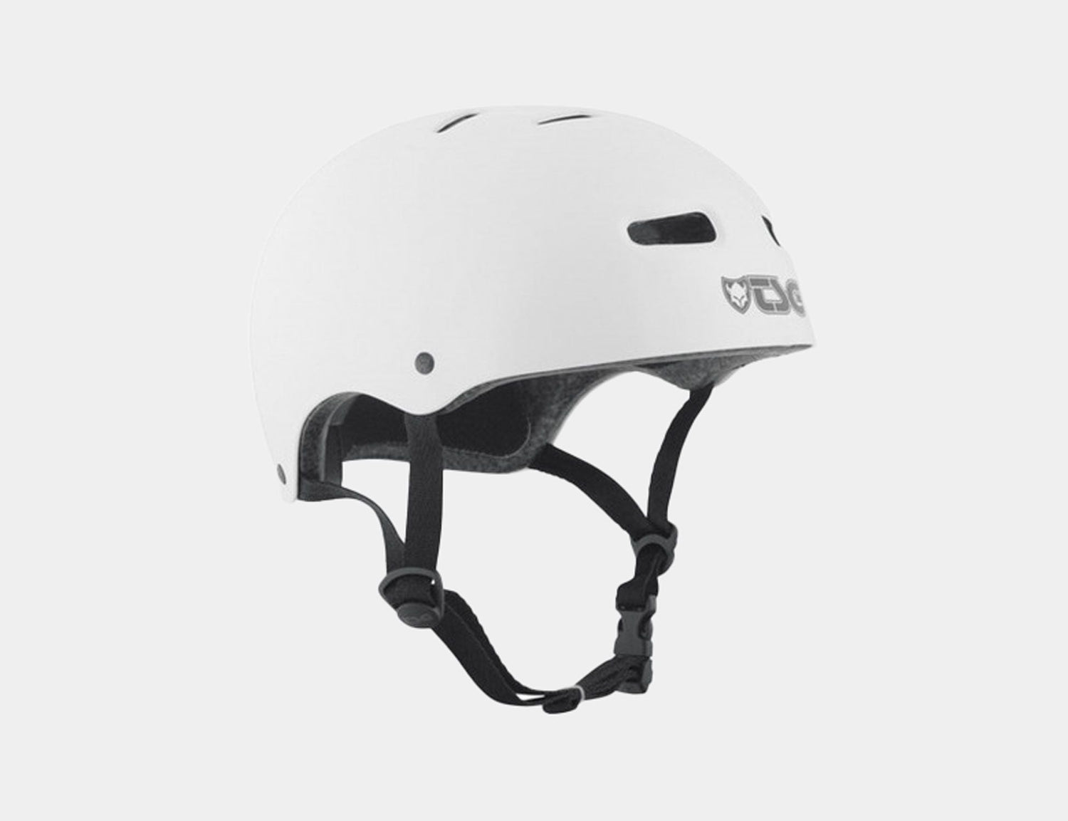 TSG Skate/BMX Solid Color Helm - Injected White White Bild 1
