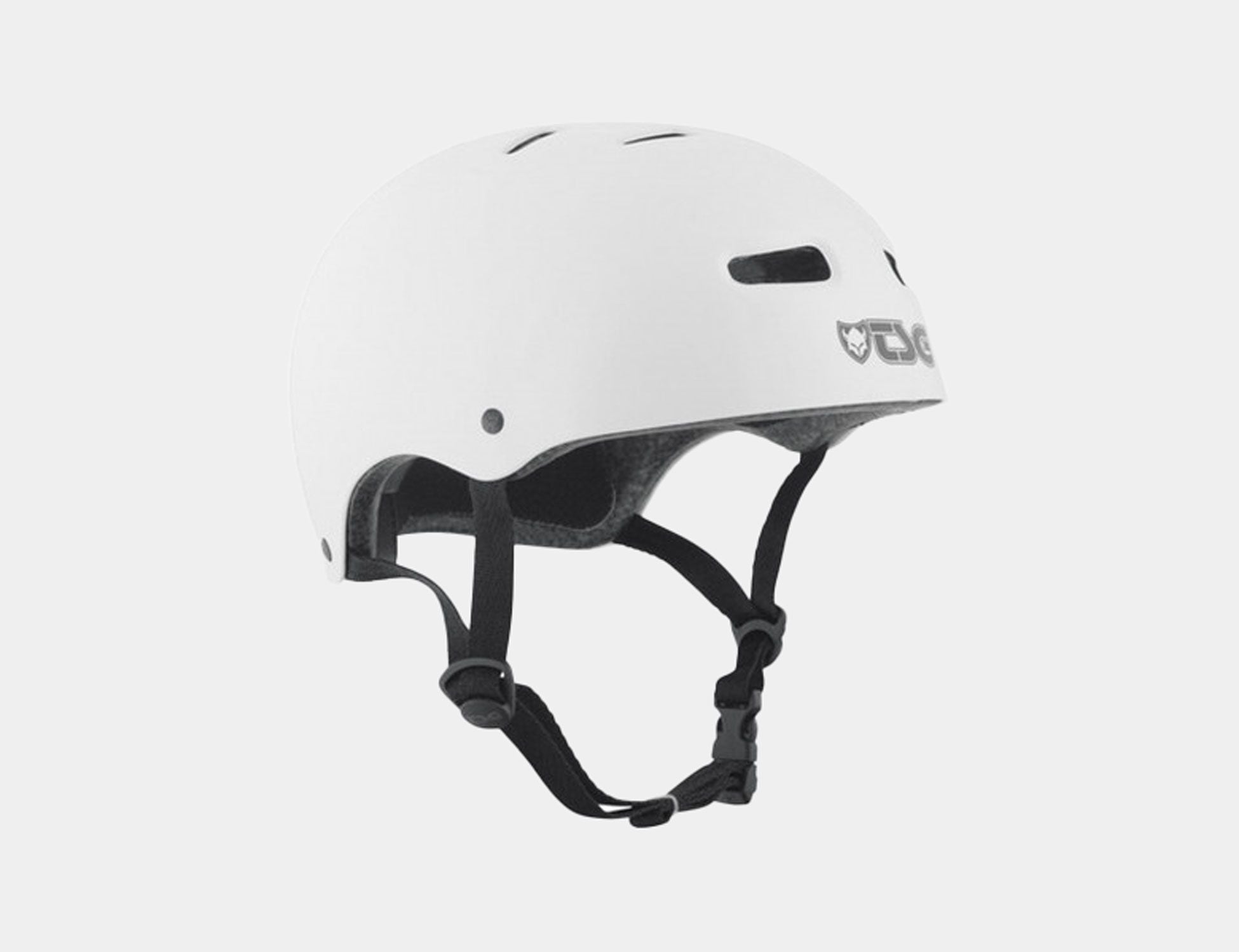 TSG Skate/BMX Solid Color Helm - Injected White White Bild 1