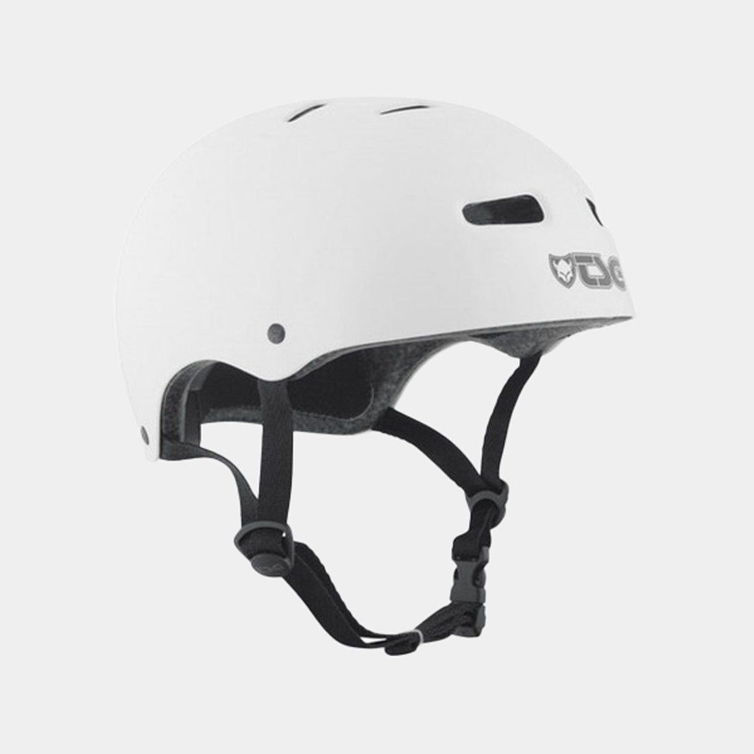 TSG Skate/BMX Solid Color Helm - Injected White White Bild 1