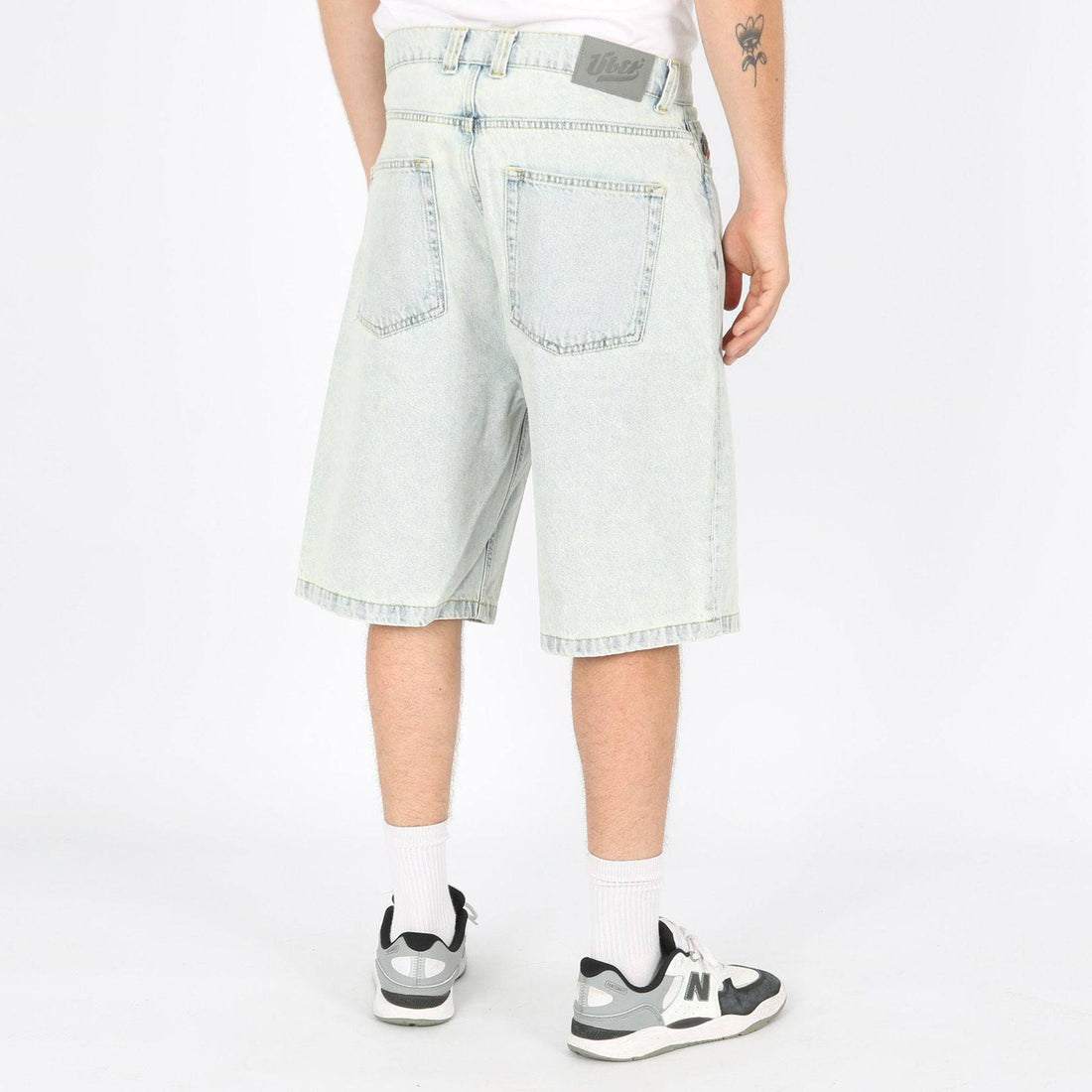 ?œber Denim Short - Sky Blue - Blowout Skateshop