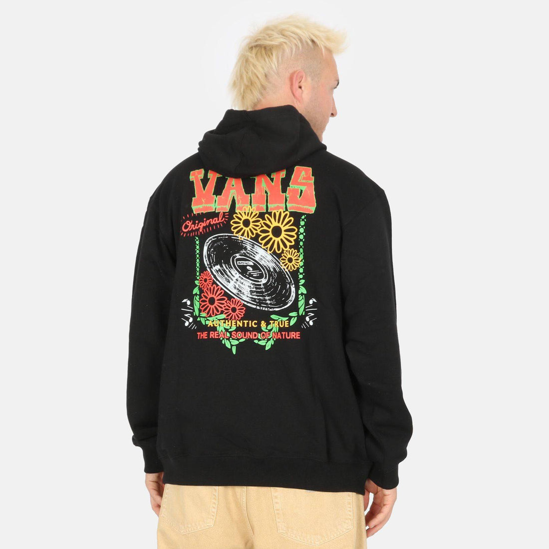 VANS Authentic And True Loose Hoodie - Black - Blowout Skateshop