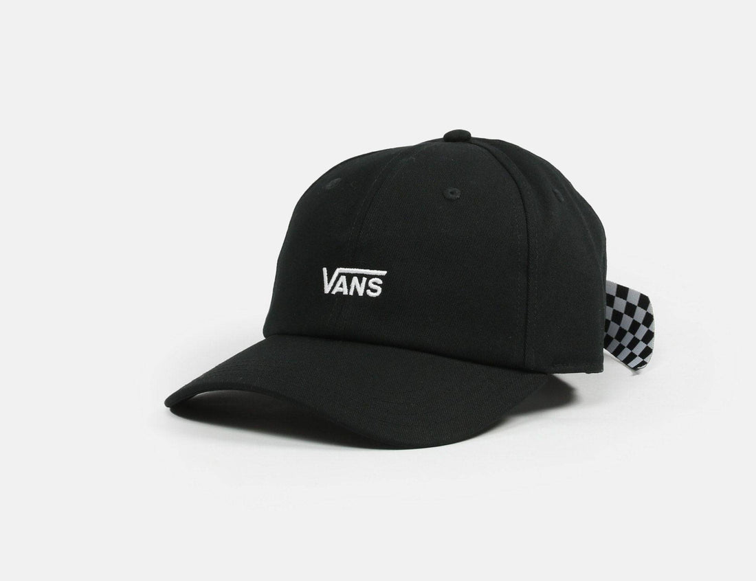 VANS Bow Back Cap - Black / White - Blowout Skateshop