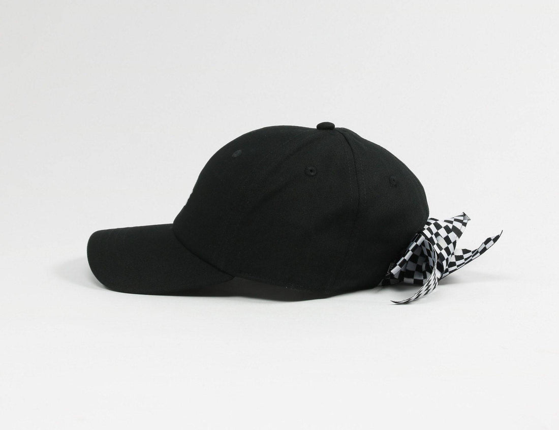 VANS Bow Back Cap - Black / White - Blowout Skateshop