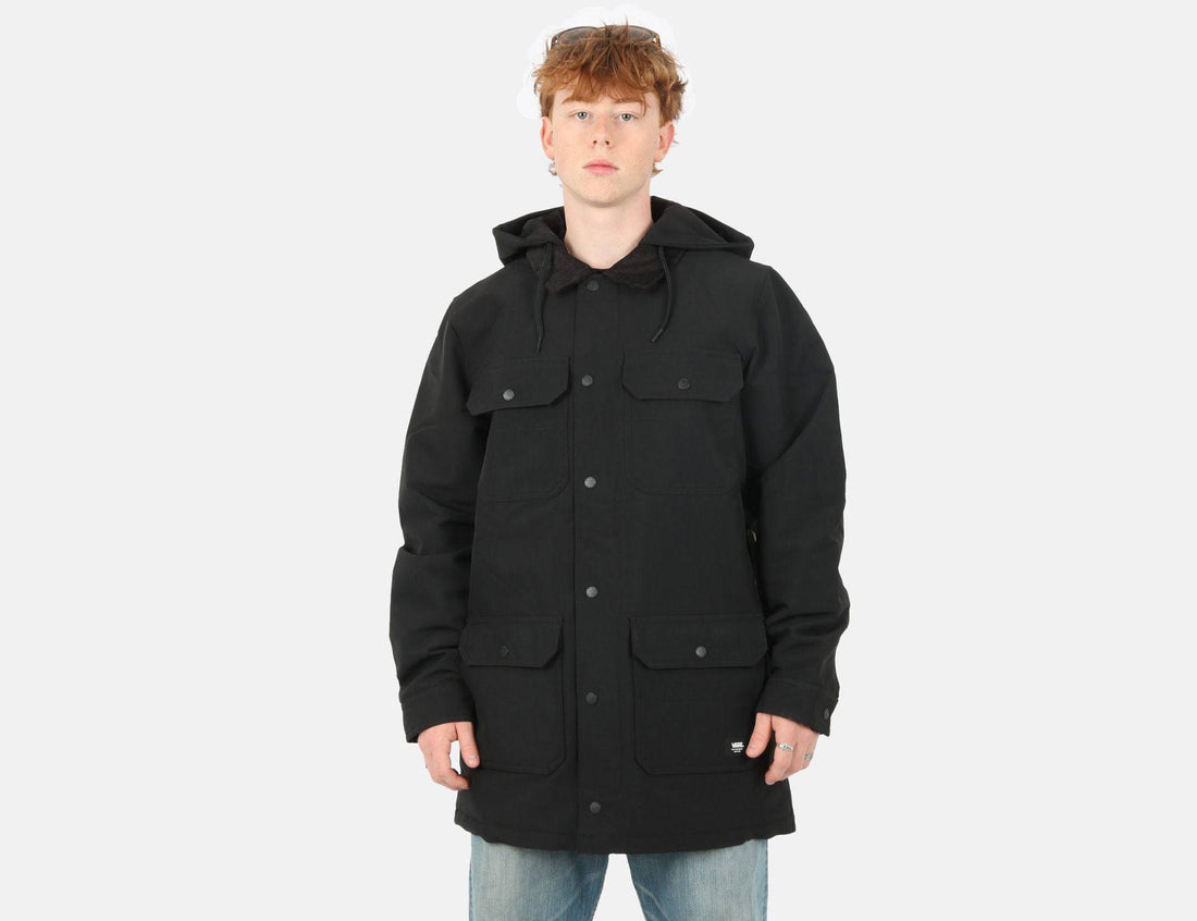 VANS Drill Chore MTE 1 Long Jacke - Black - Blowout Skateshop