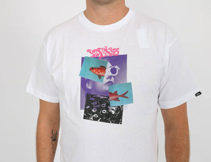 VANS Fisheye T-Shirt - White - Blowout Skateshop