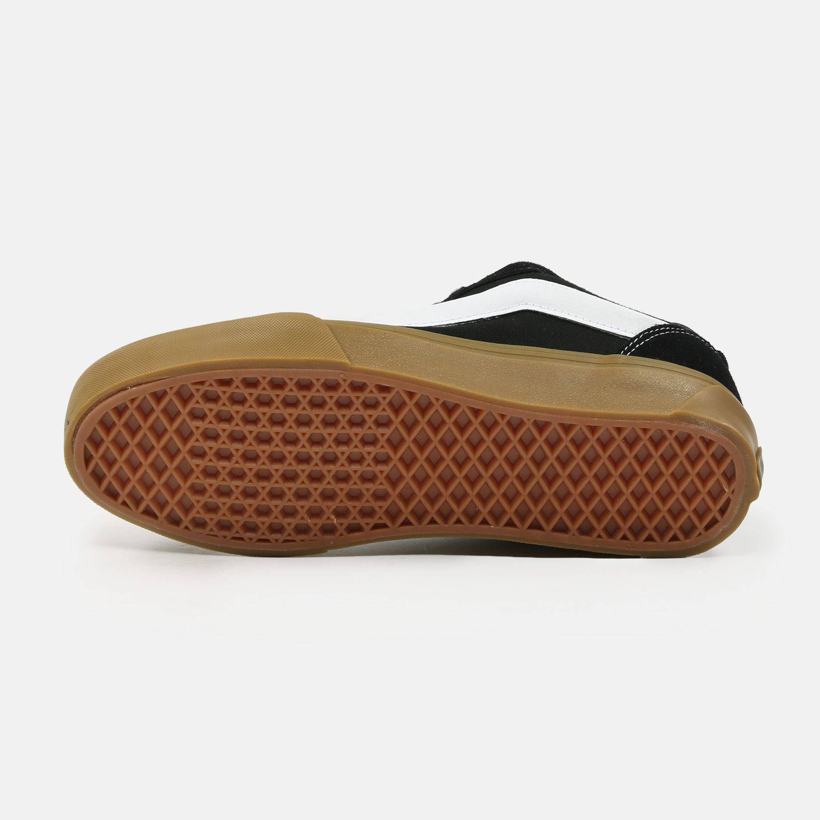 VANS Knu Skool Sneaker - Black / Gum - Blowout Skateshop