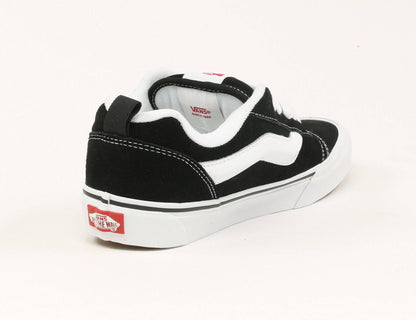 VANS Knu Skool Sneaker - Black / True White - Blowout Skateshop