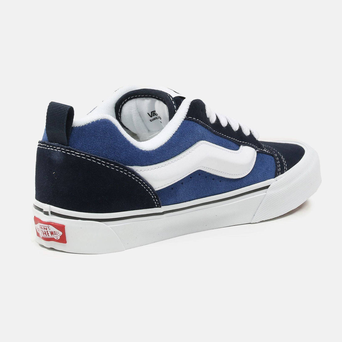 VANS Knu Skool Sneaker - Navy / White - Blowout Skateshop