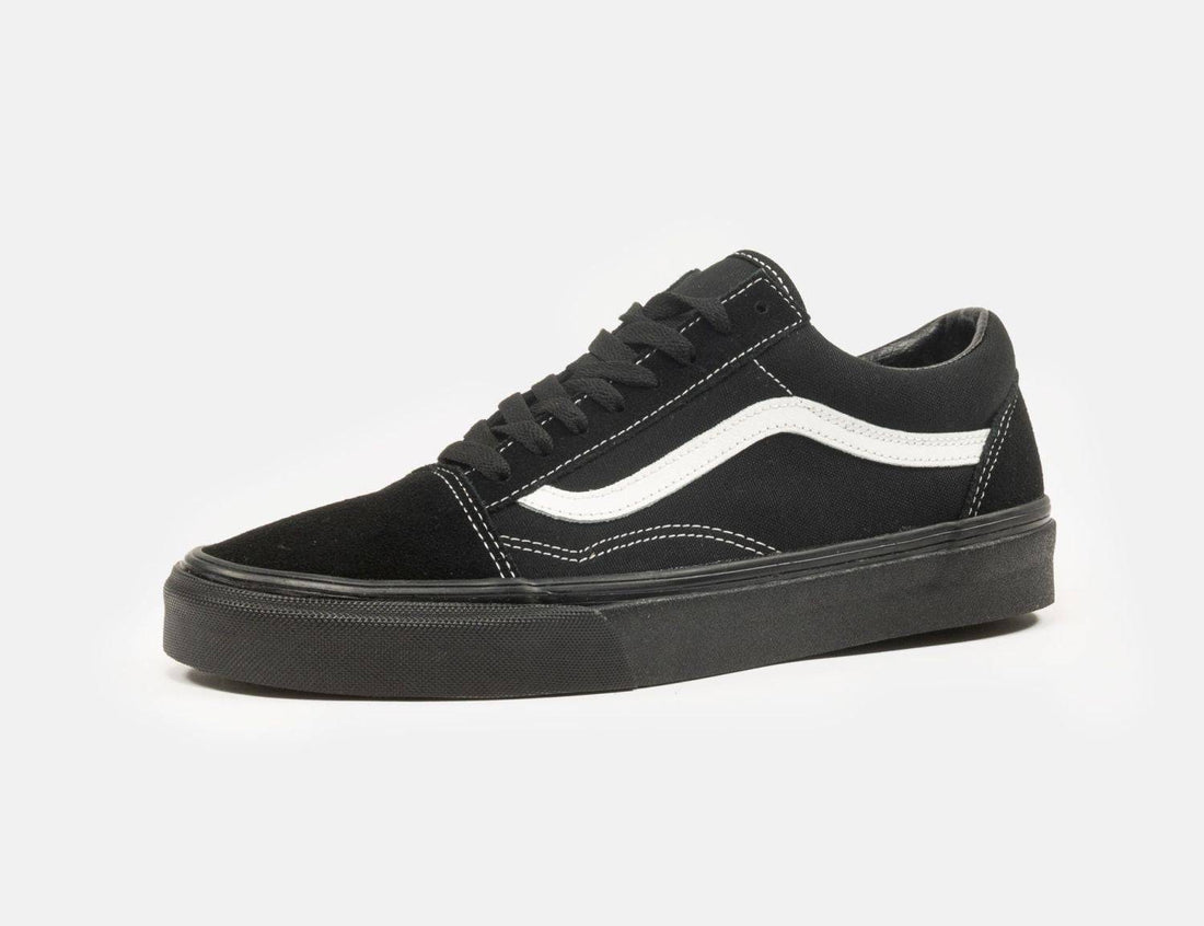 VANS Old Skool (Suede/Canvas) - Black / Black - Blowout Skateshop