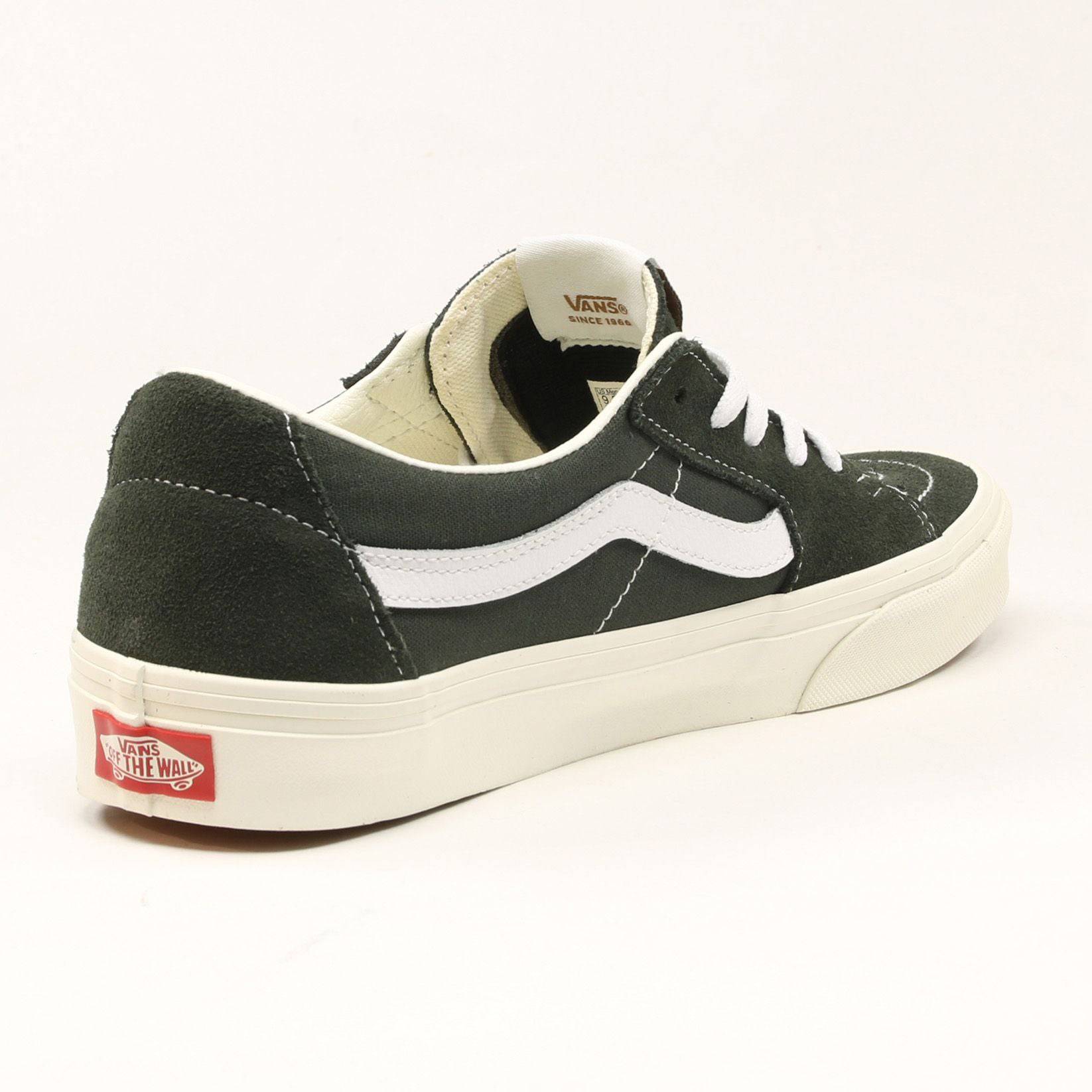 VANS SK8-Low Sneaker - Canvas / Suede Black Ink - Blowout Skateshop