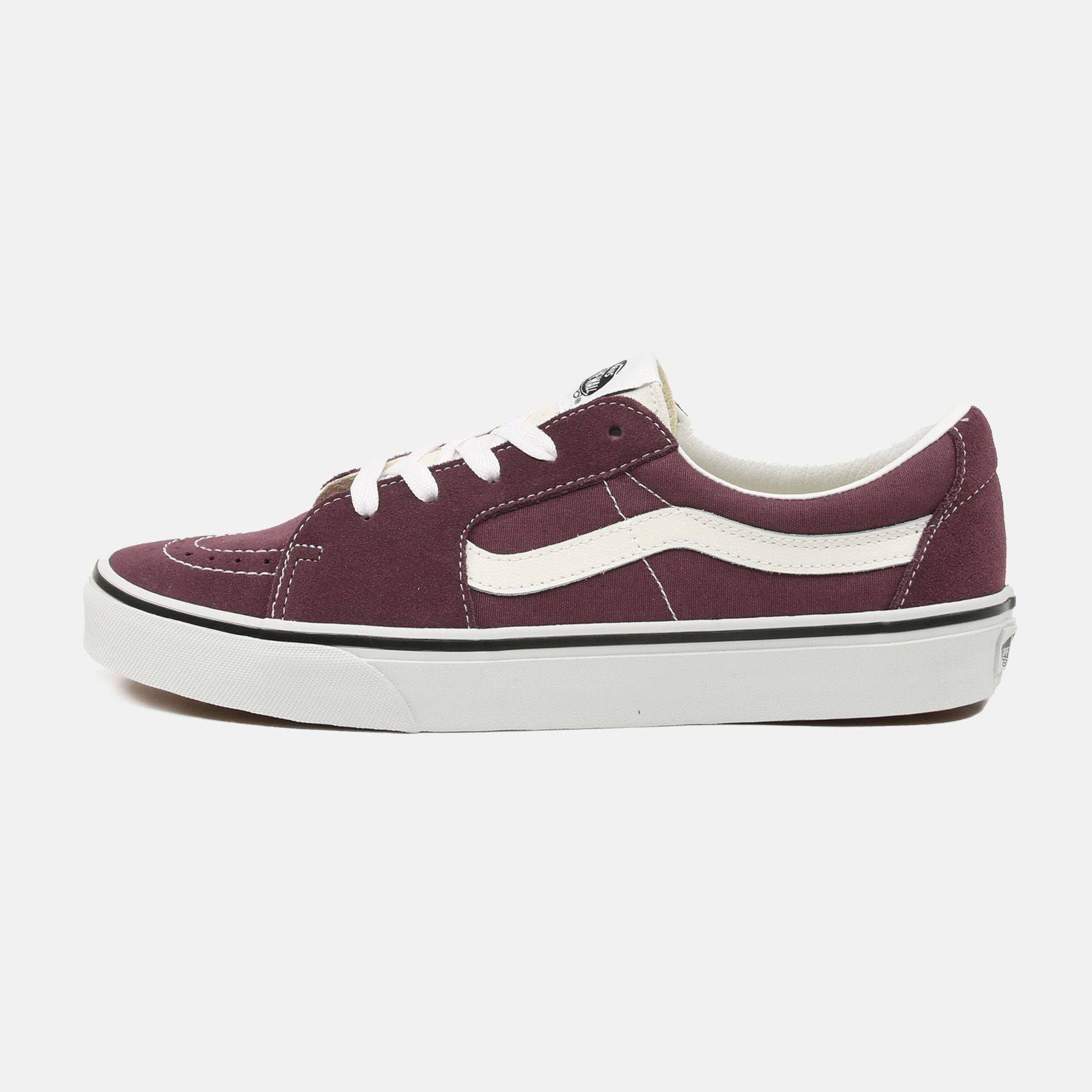 VANS SK8-Low Vacation Casuals Sneaker - Plum Wine - Blowout Skateshop