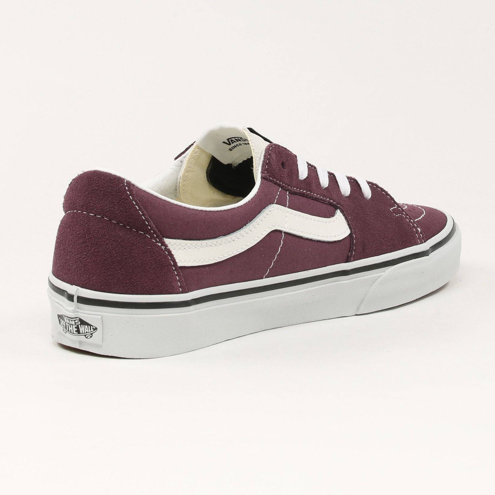 VANS SK8-Low Vacation Casuals Sneaker - Plum Wine - Blowout Skateshop