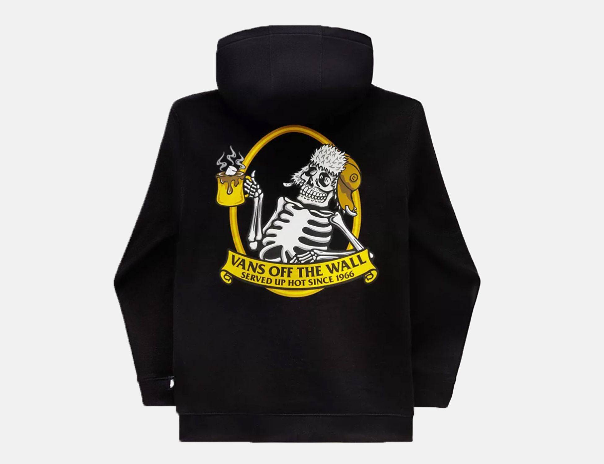 VANS Skull Hoodie - Black - Blowout Skateshop