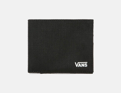 VANS Ultra Thin Wallet - Black / White - Blowout Skateshop