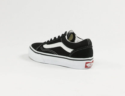 VANS Youth Old Skool Schuh - Black/White - Blowout Skateshop