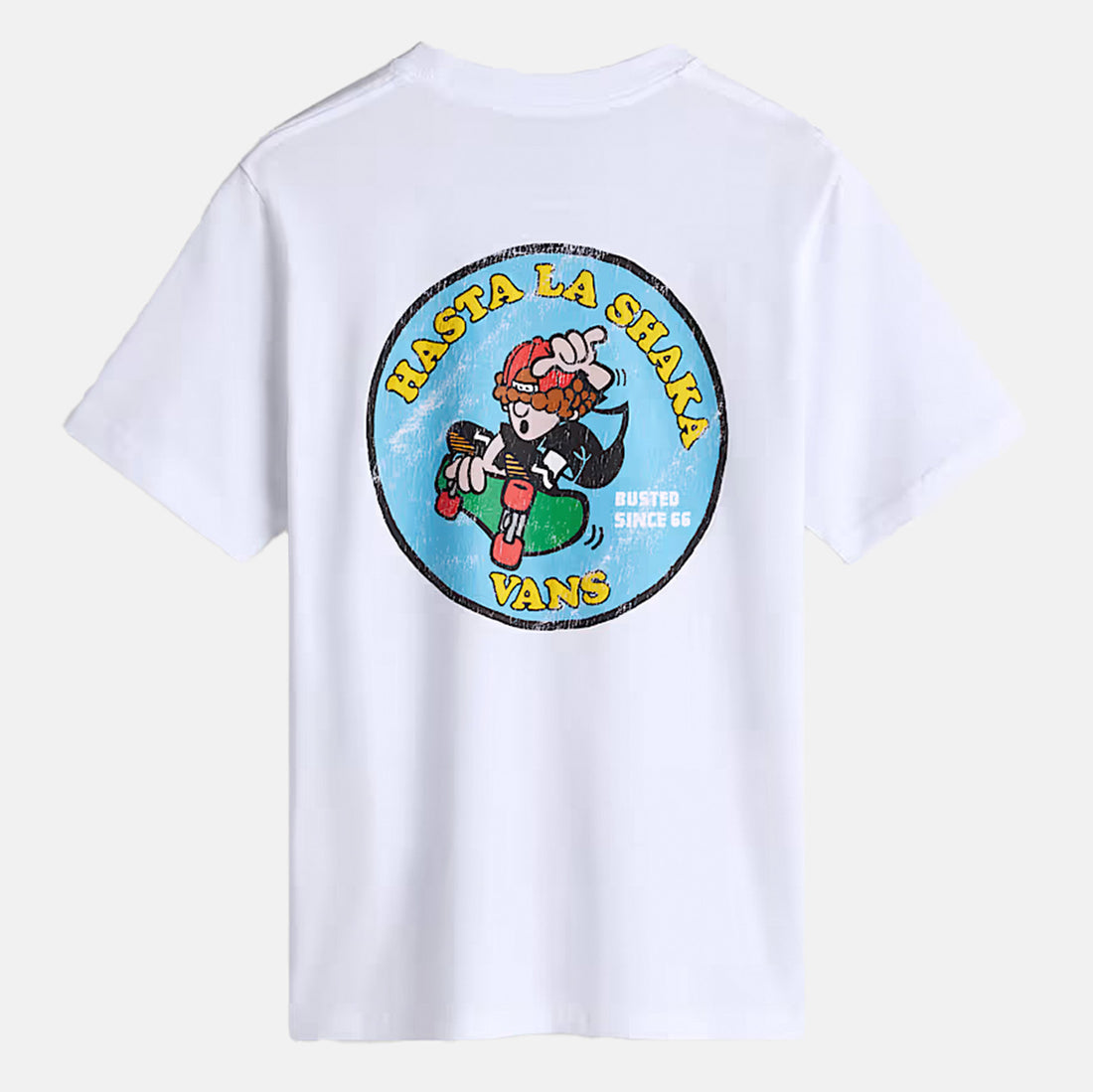 VANS B Hasta La Shaka T-Shirt - White Weiß Bild 1