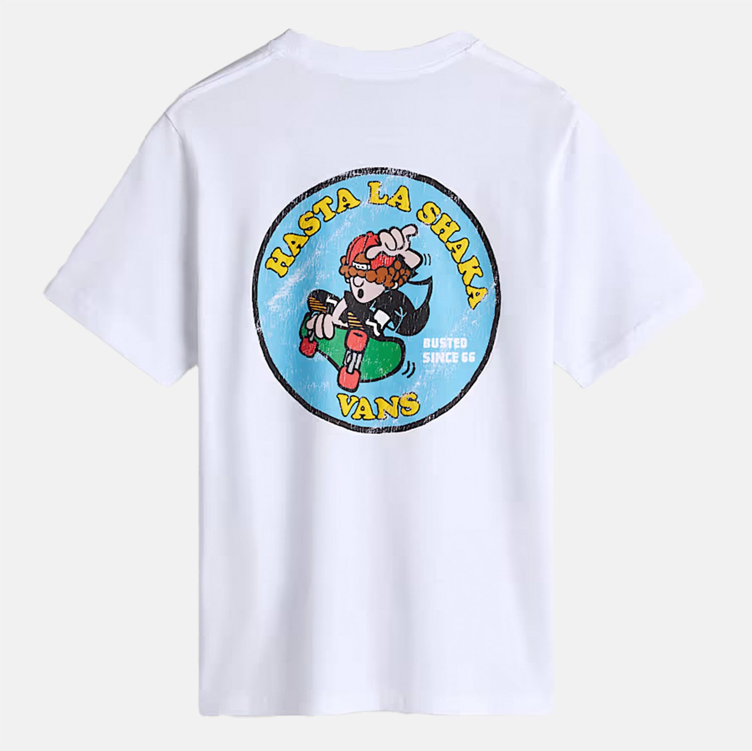 VANS B Hasta La Shaka T-Shirt - White Weiß Bild 1