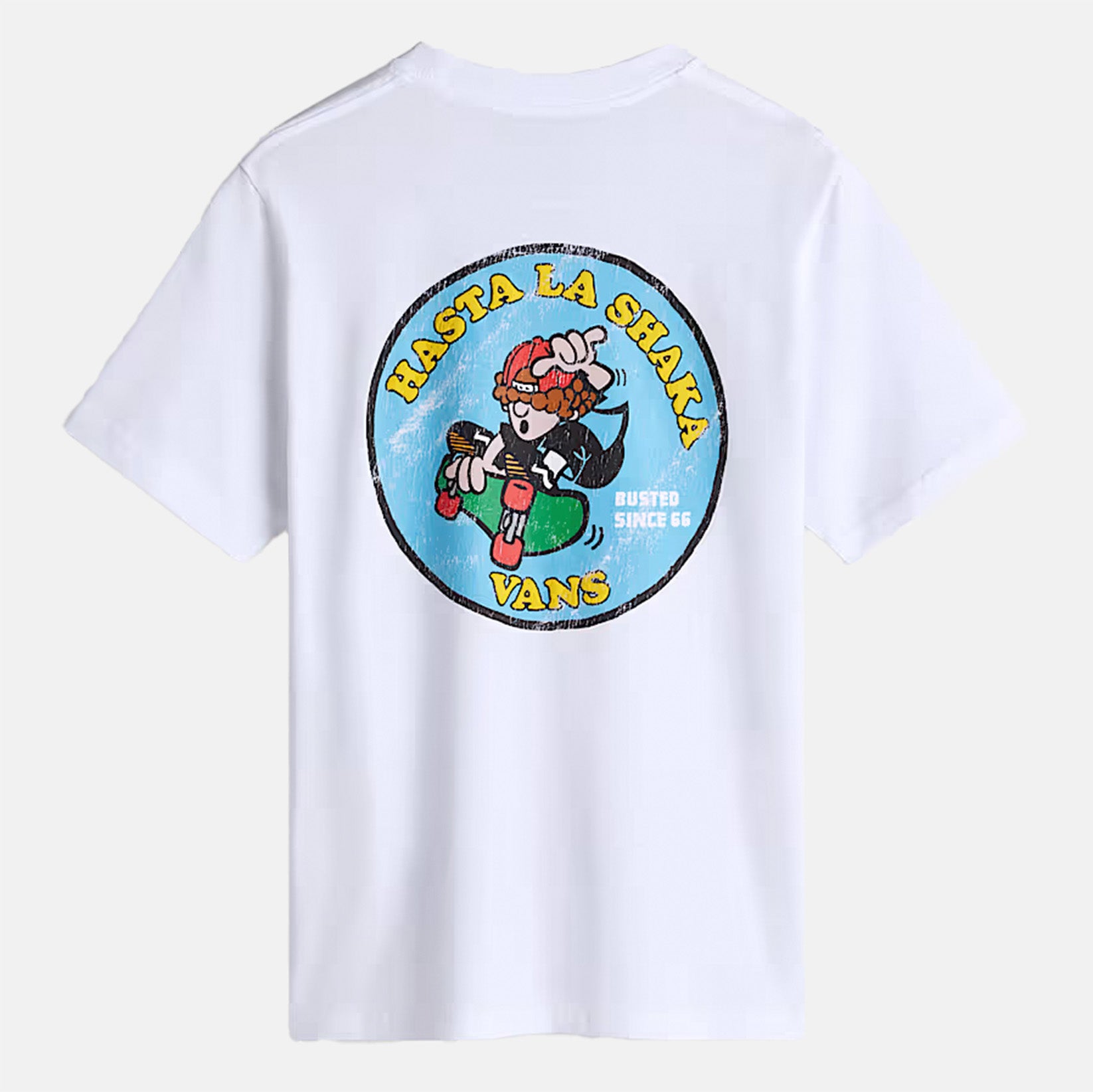 VANS B Hasta La Shaka T-Shirt - White Weiß Bild 1