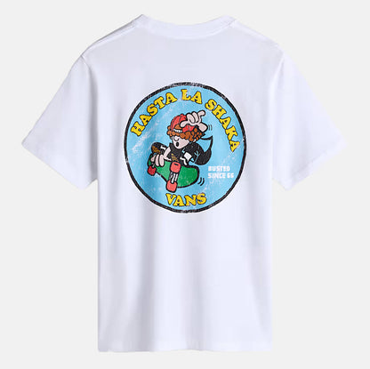 VANS B Hasta La Shaka T-Shirt - White Weiß Bild 1