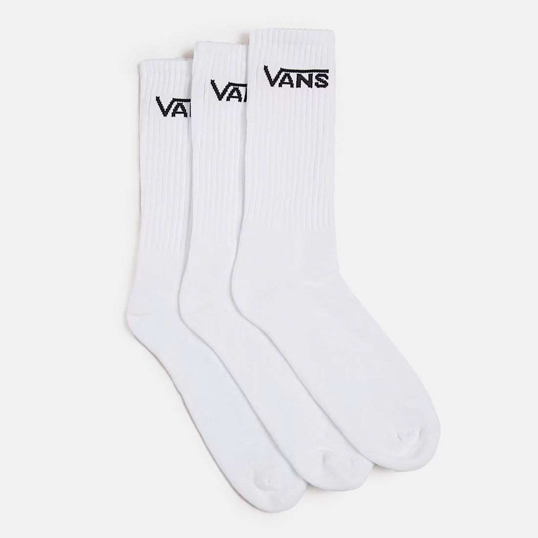 VANS Classic Crew 6-Pack Socks - White Weiß Bild 1
