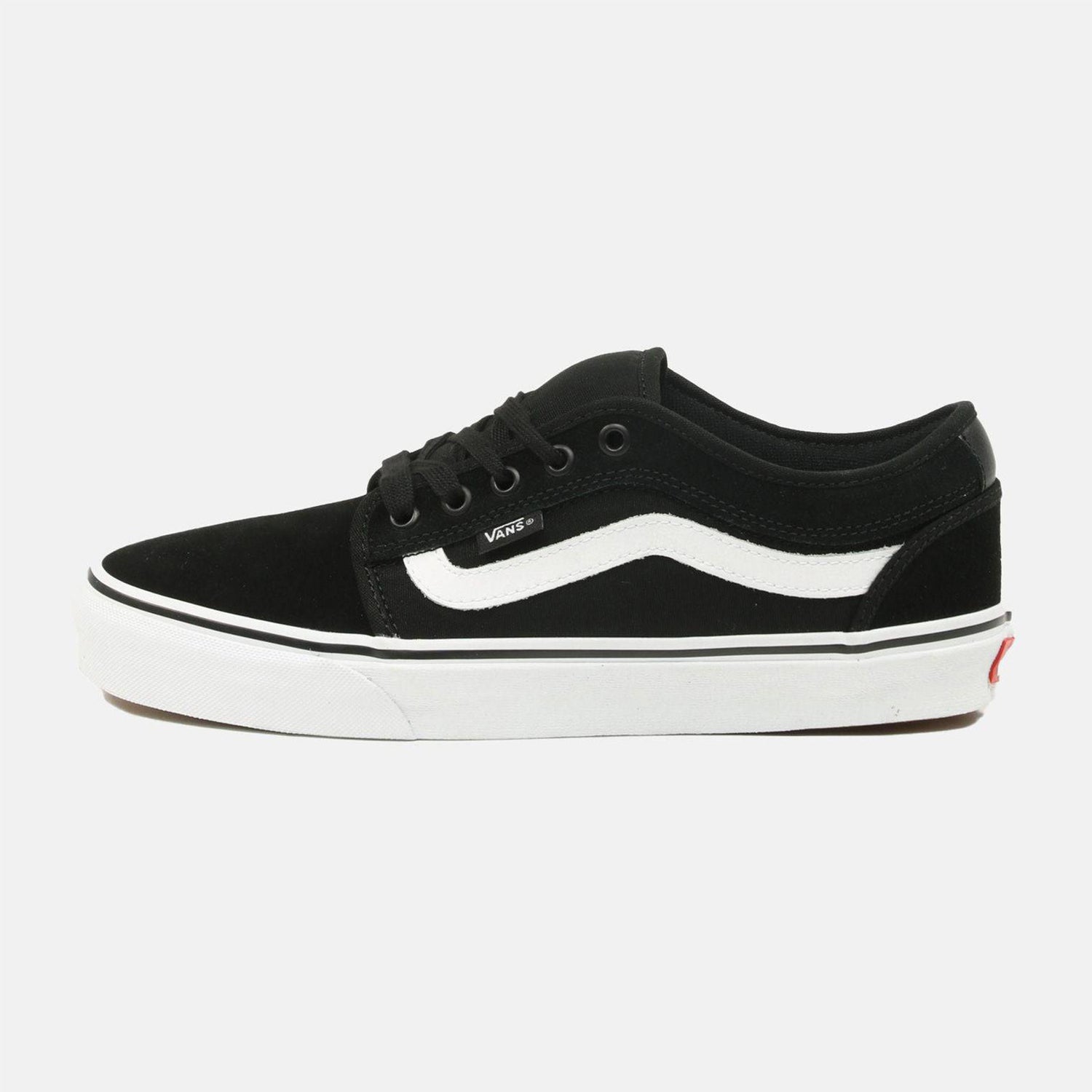 VANS MN Chukka Low Sidestripe Sneaker - Black/White Schwarz/Weiß Bild 1