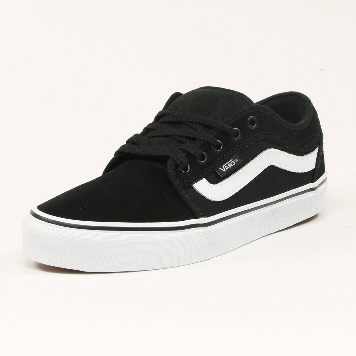 VANS MN Chukka Low Sidestripe Sneaker - Black/White Schwarz/Weiß Bild 2
