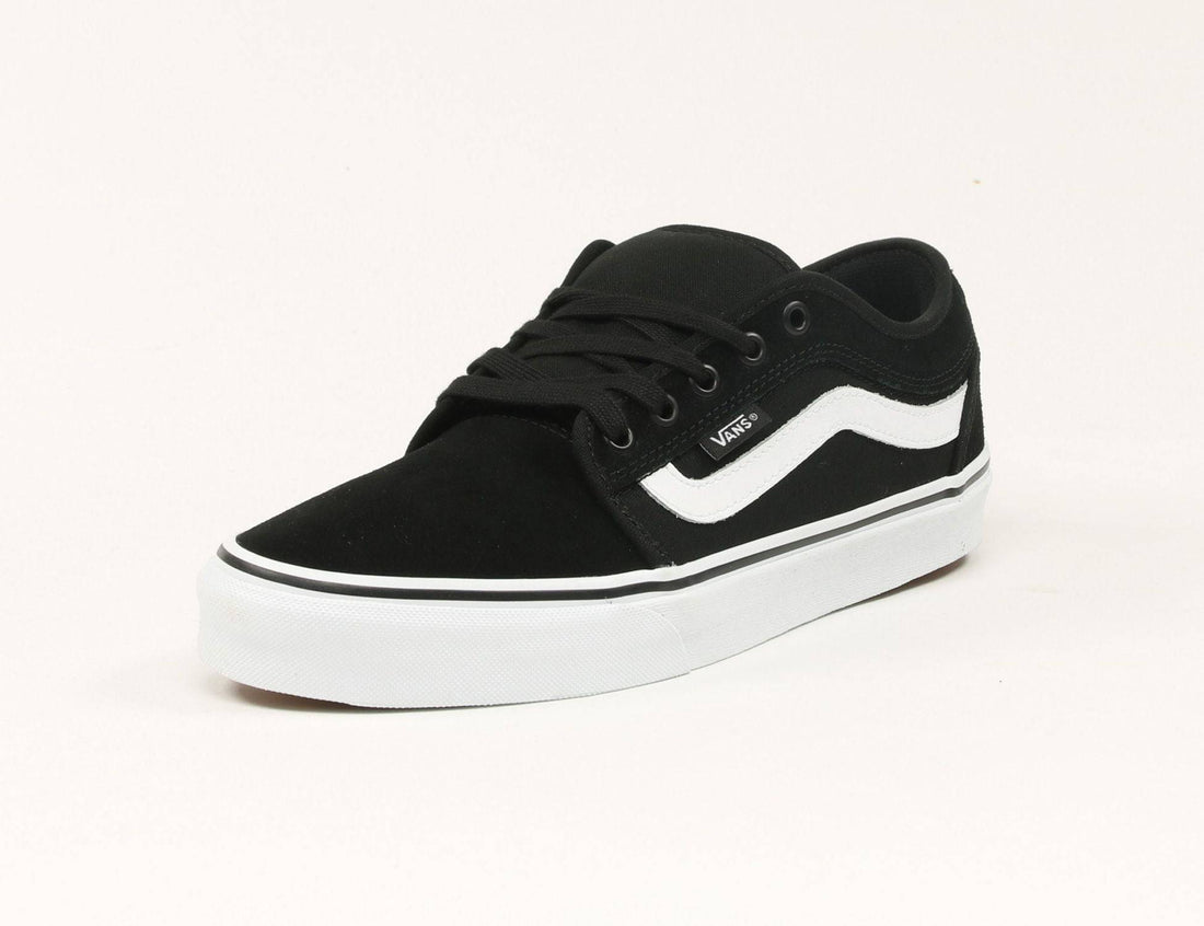 VANS MN Chukka Low Sidestripe Sneaker - Black/White Schwarz/Weiß Bild 2