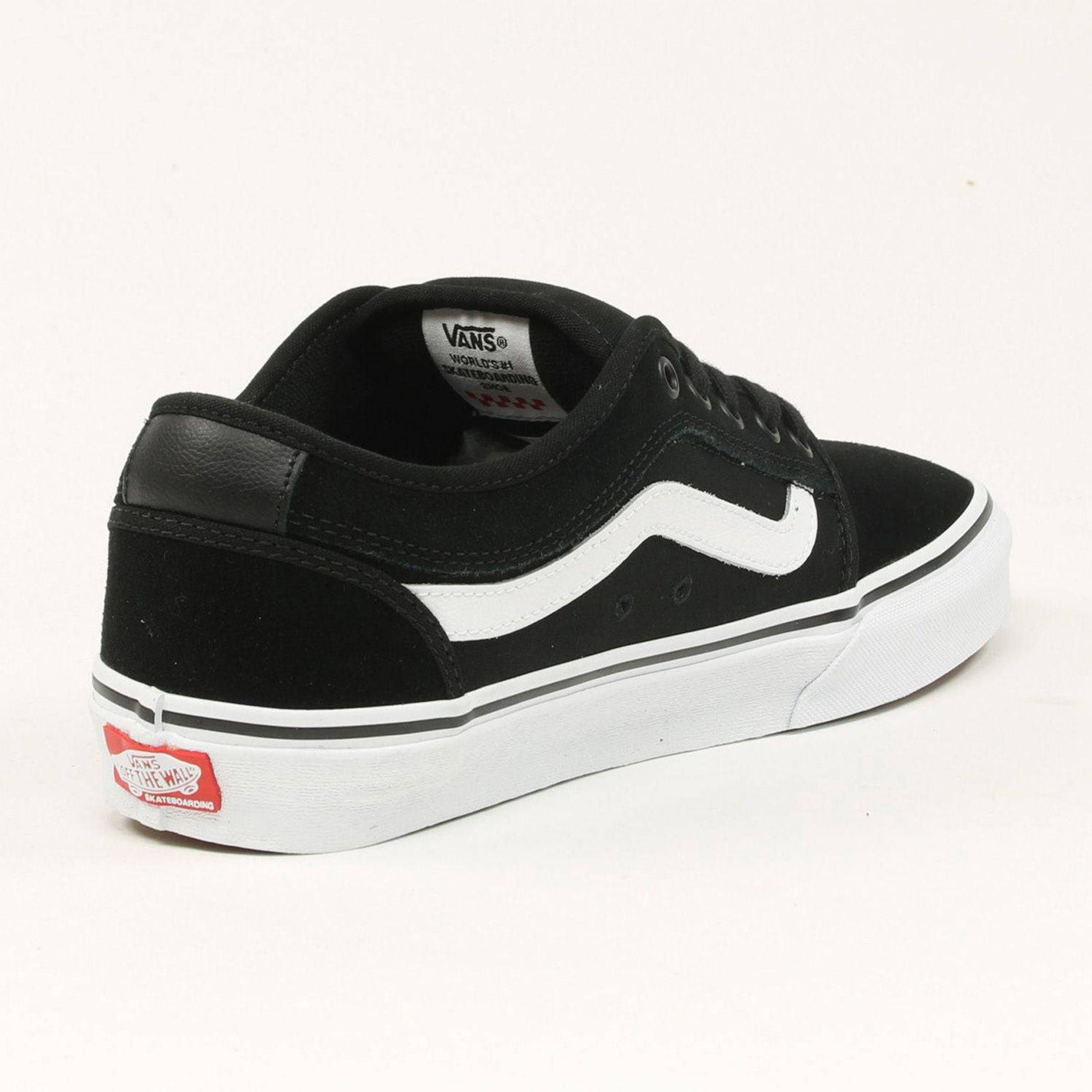 VANS MN Chukka Low Sidestripe Sneaker - Black/White Schwarz/Weiß Bild 3
