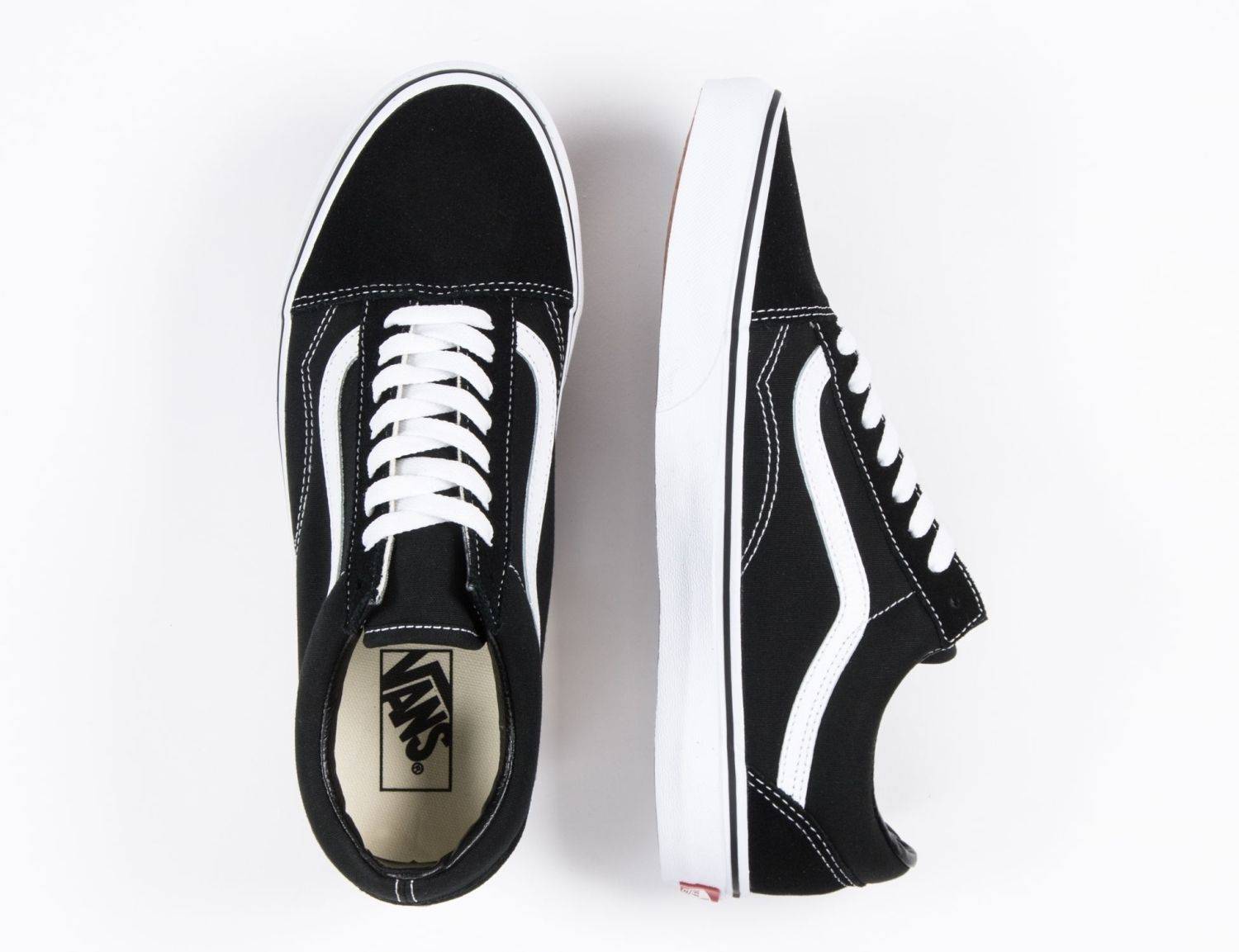 VANS Old Skool Sneaker - Black/White blacWht Bild 3