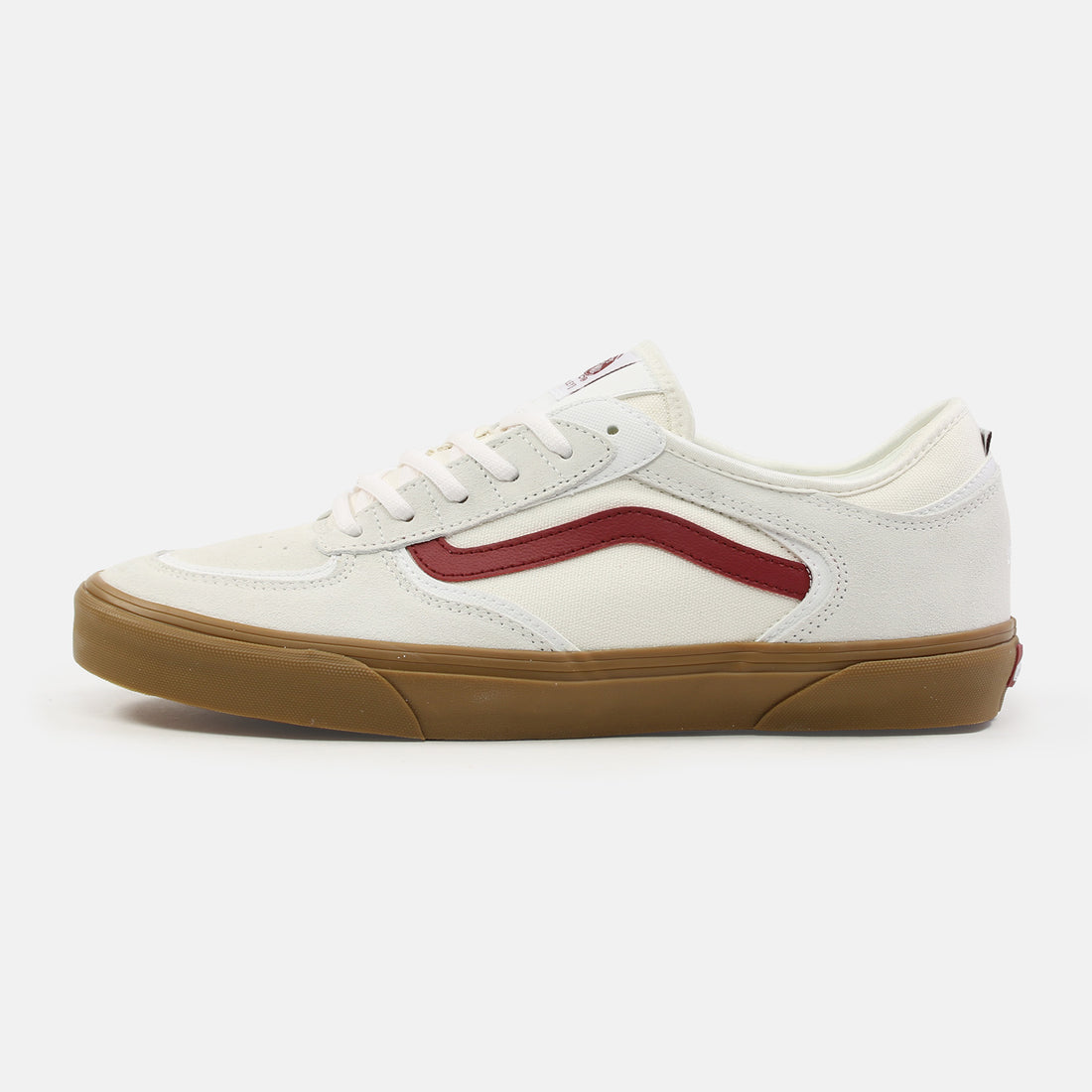 VANS Skate Rowley Sneaker - Red / White / Gum Weiß Bild 1