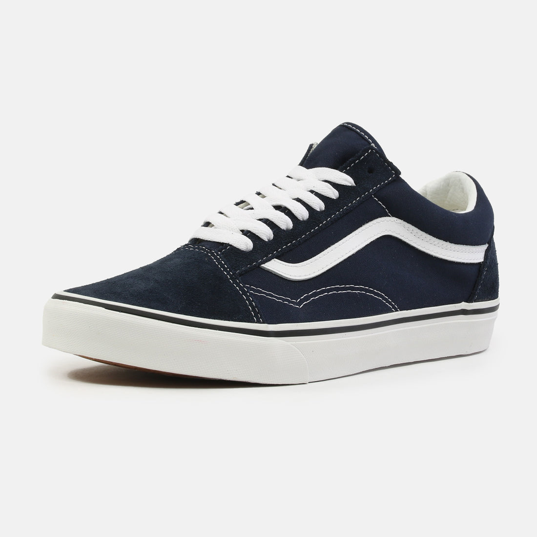 VANS UA Old Skool Sneaker - Parisian Night / True White Blau Bild 2