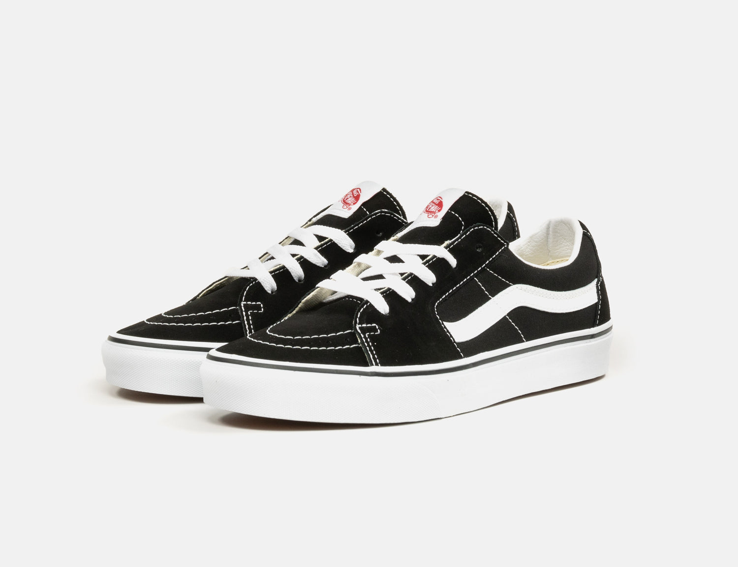 VANS UA SK8-Low Sneaker - Black / True White Schwarz Bild 2