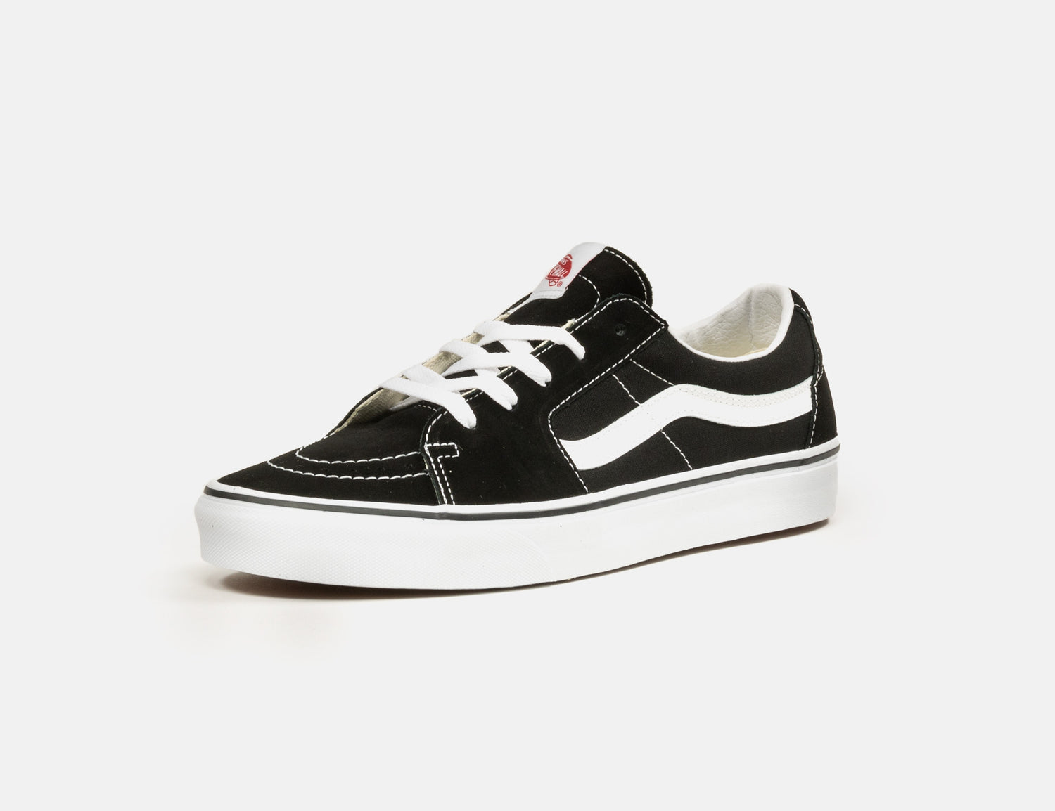 VANS UA SK8-Low Sneaker - Black / True White Schwarz Bild 3