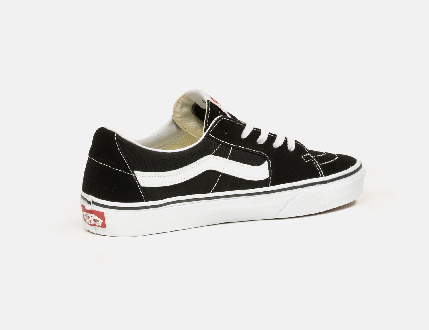 VANS UA SK8-Low Sneaker - Black / True White Schwarz Bild 4